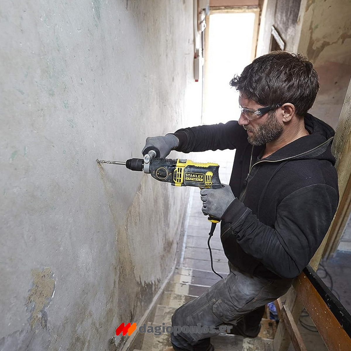 Stanley FMEH1100K-QS Fatmax Ηλεκτρικό Κρουστικό Δράπανο 1100W