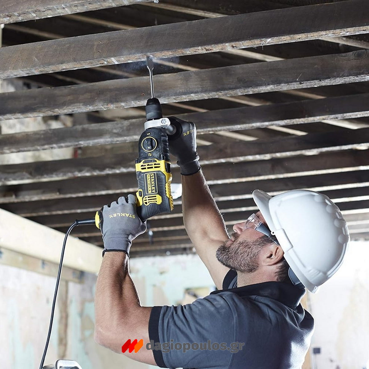 Stanley FMEH850K-QS Ηλεκτρικό Κρουστικό Δράπανο 850W Με Βαλίτσα