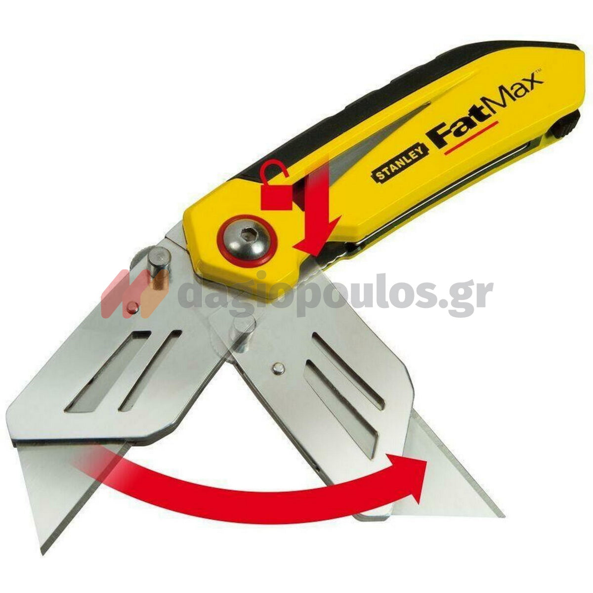 Stanley FMHT0-10827 Fatmax Αναδιπλούμενο Μαχαίρι (Φαλτσέτα) Με Τραπεζοειδή Λάμα