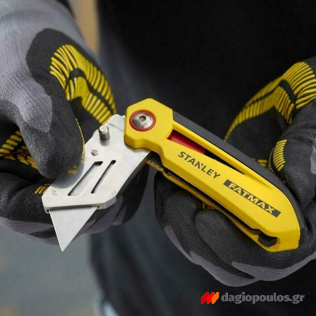 Stanley FMHT0-10827 Fatmax Αναδιπλούμενο Μαχαίρι (Φαλτσέτα) Με Τραπεζοειδή Λάμα