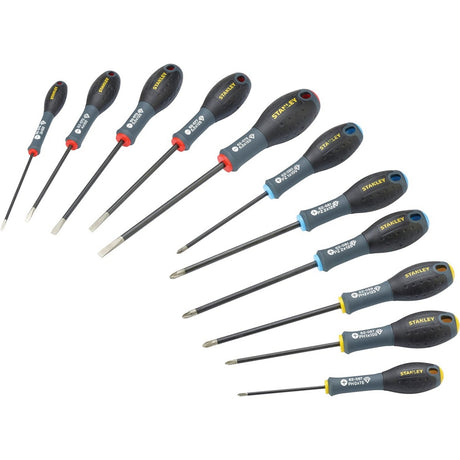 Stanley FMHT0-62064 Fatmax Συλλογή Κατσαβίδια Με Μύτη Διαμαντιού Σετ 10 Τεμ
