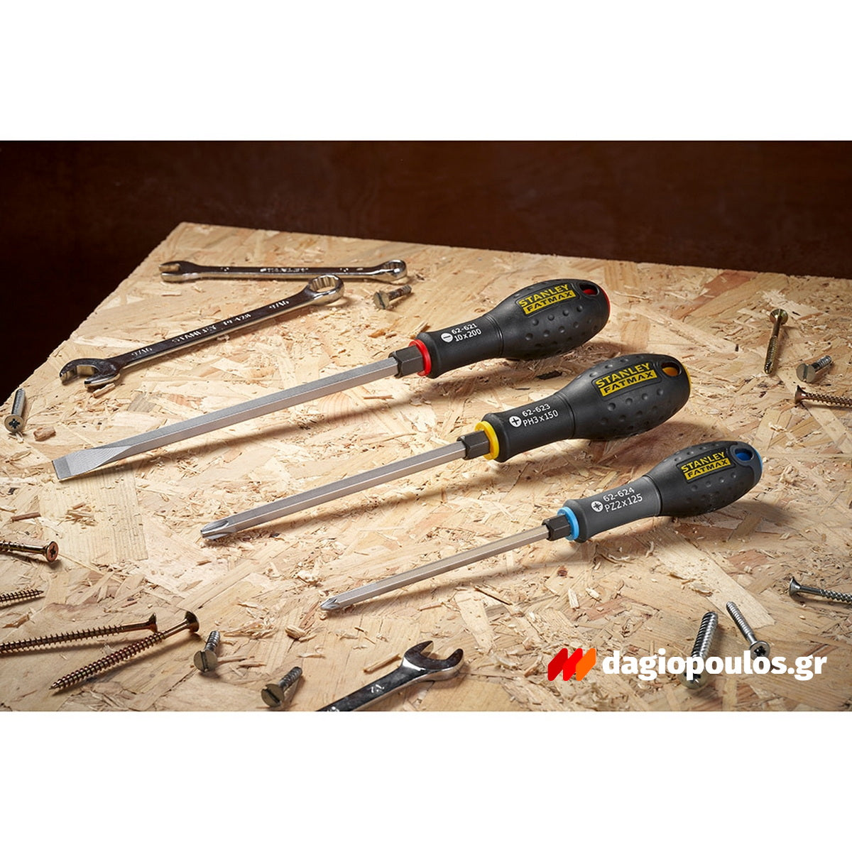 Stanley Fatmax Κατσαβίδια Με Παξιμάδι Ενίσχυσης (Κλειδιού) Ίσια