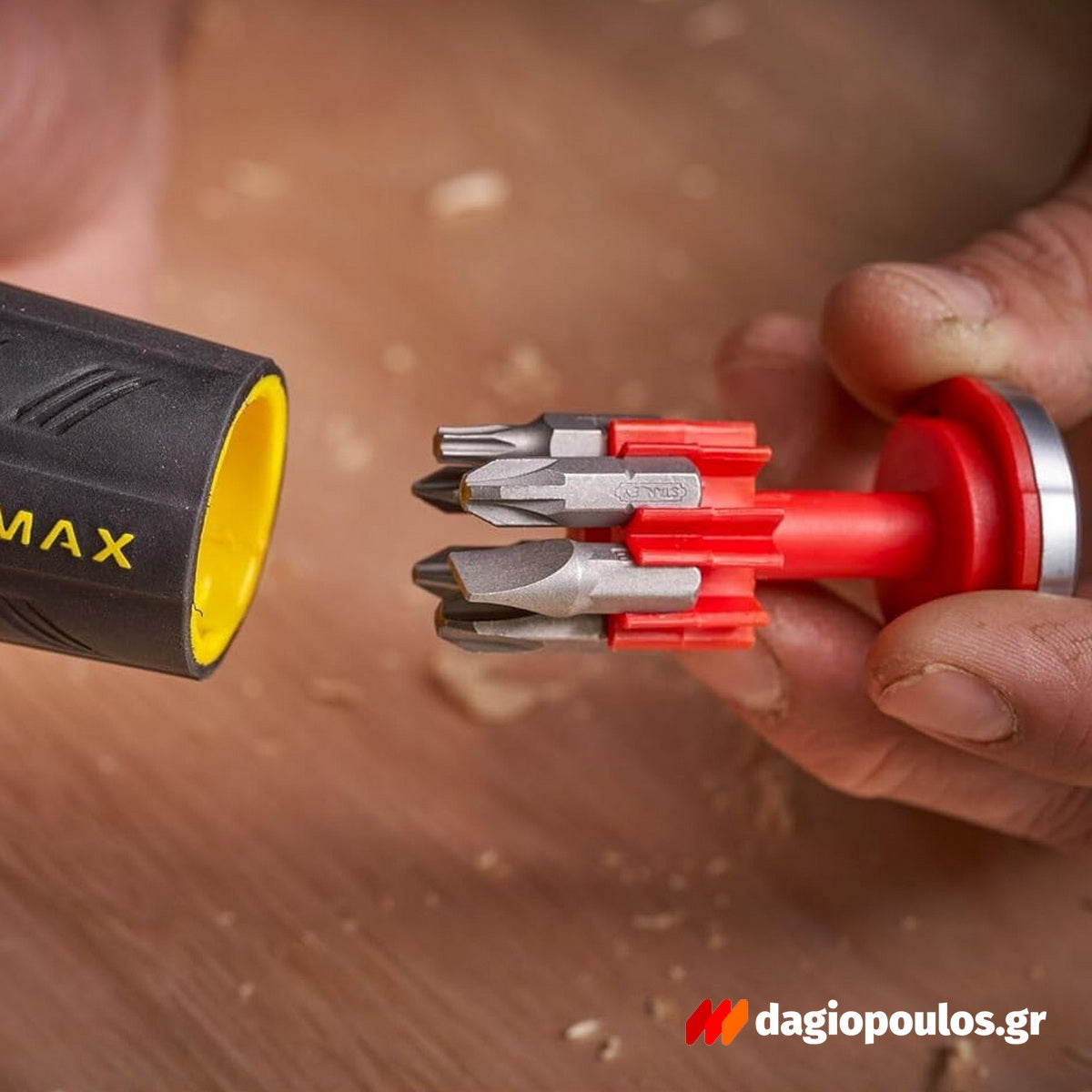 Stanley FMHT0-62690 Fatmax Κατσαβίδι Καστάνιας Σετ Με 12 Μύτες