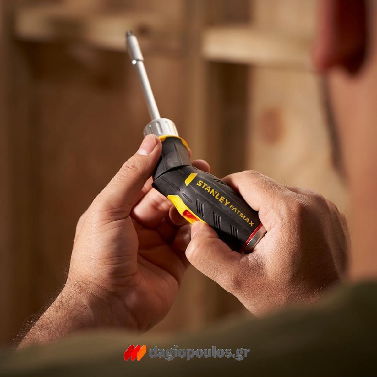 Stanley FMHT0-62691  Fatmax Κατσαβίδι Καστάνιας Με Πιστολοειδή Σπαστή Λαβή + 12 Μύτες