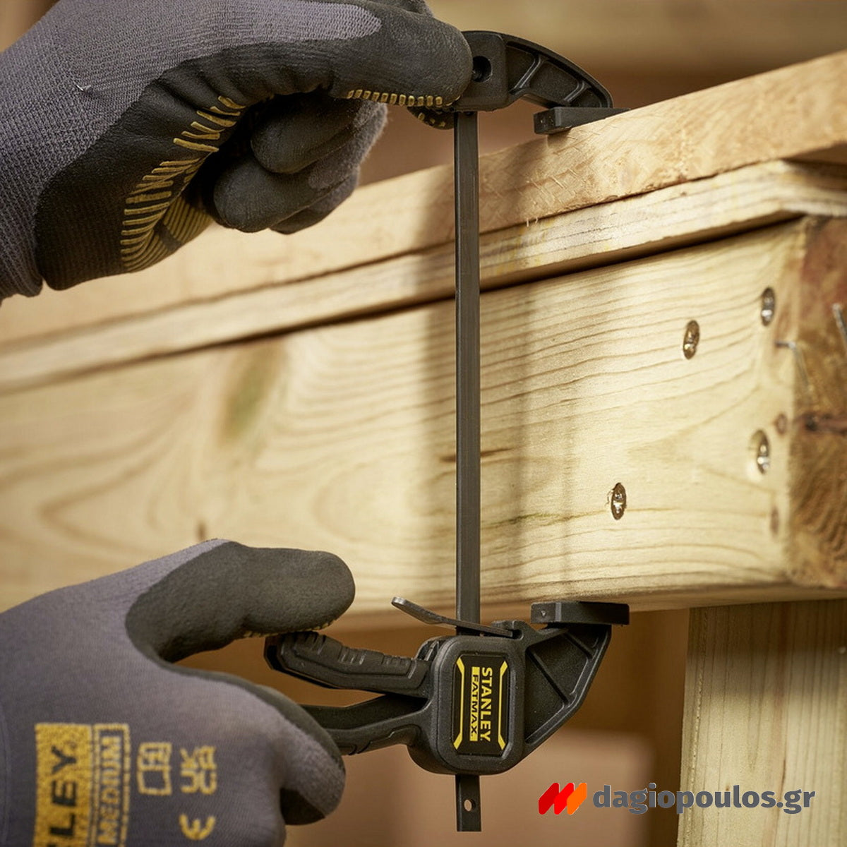 Stanley FMHT0-83231 Fatmax Trigger Clamp Σφιγκτήρας Αυτόματος Ενός Χεριού 114mm