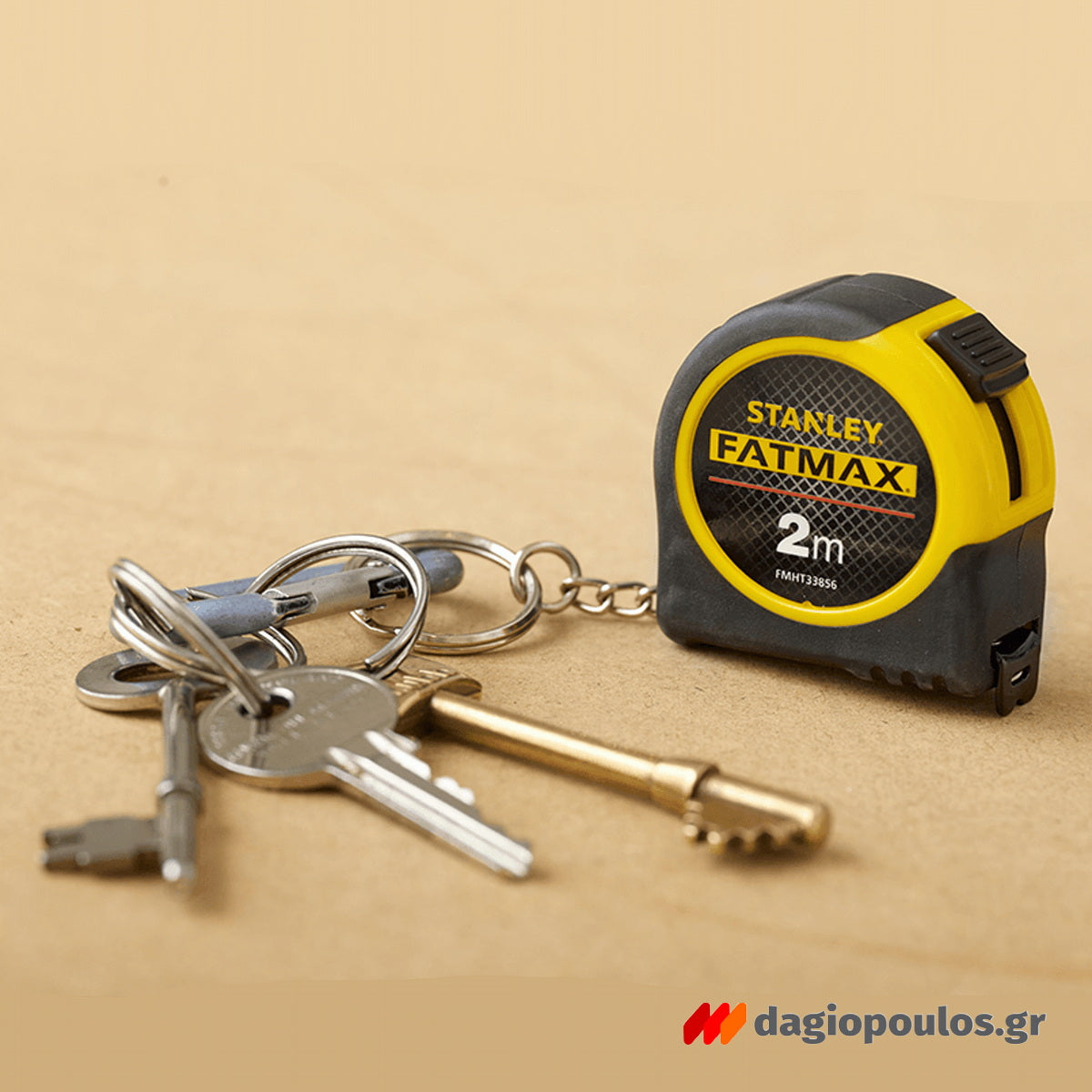 Stanley FMHT1-33856 FatMax Μετροταινία Ρολό Μπρελόκ 2mtr x 13mm