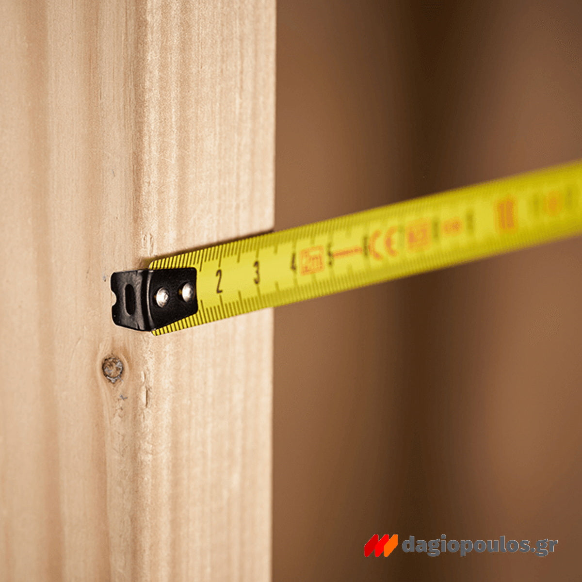 Ανθεκτική μετροταινία FatMax 2m x 13mm Stanley με εργονομικό σχεδιασμό