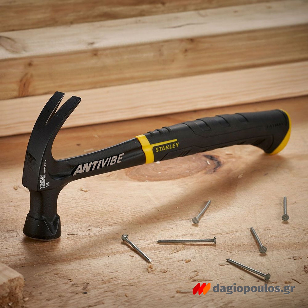 Stanley FMHT1-51275 Fatmax Antivibe Σφυρί Μαραγκών Προκοβγάλτης (Σαμούτσα) 16oz. 450gr