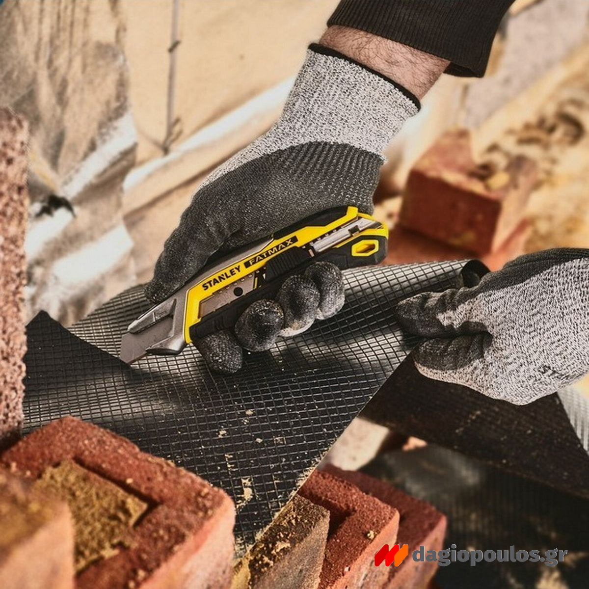 Stanley FMHT10594-0 FatMax Μαχαίρι Κόφτης Μοκέτας (Φαλτσέτα) Με Ροδέλα & Λάμα 18mm