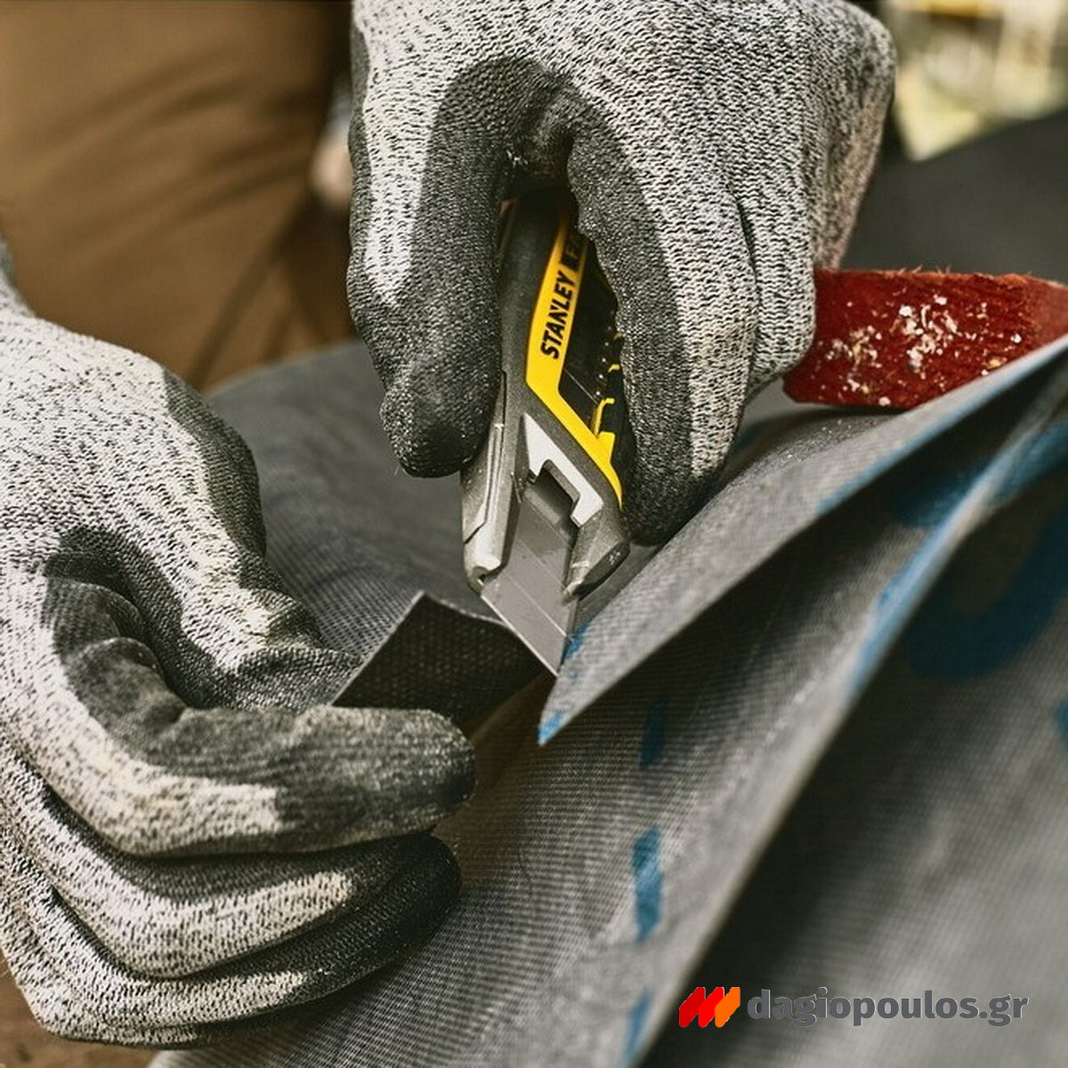 Stanley FMHT10594-0 FatMax Μαχαίρι Κόφτης Μοκέτας (Φαλτσέτα) Με Ροδέλα & Λάμα 18mm