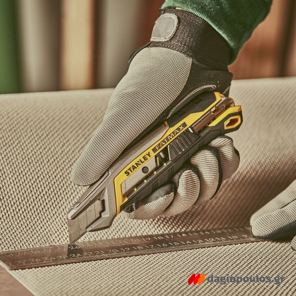 Stanley FMHT10594-0 FatMax Μαχαίρι Κόφτης Μοκέτας (Φαλτσέτα) Με Ροδέλα & Λάμα 18mm