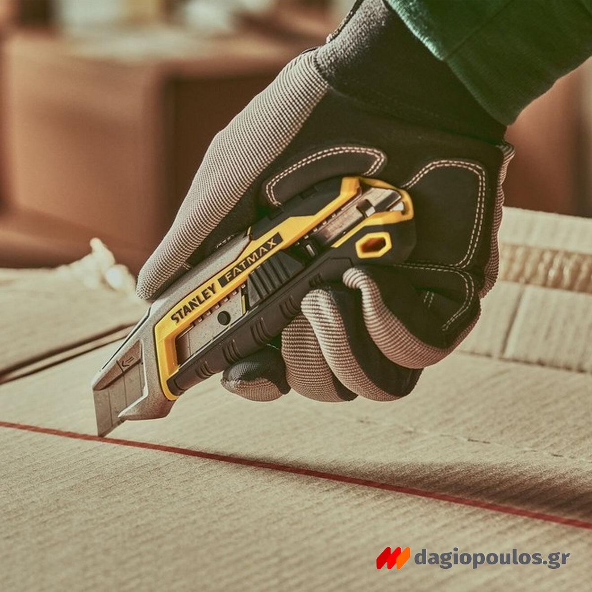 Stanley FMHT10594-0 FatMax Μαχαίρι Κόφτης Μοκέτας (Φαλτσέτα) Με Ροδέλα & Λάμα 18mm