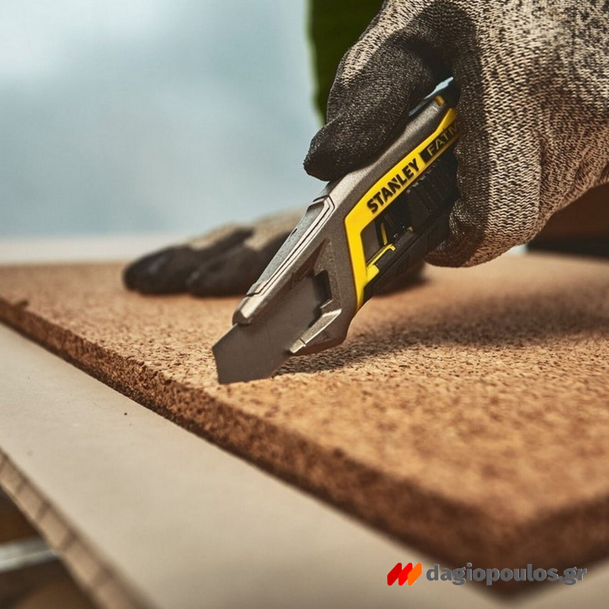 Stanley FMHT10594-0 FatMax Μαχαίρι Κόφτης Μοκέτας (Φαλτσέτα) Με Ροδέλα & Λάμα 18mm