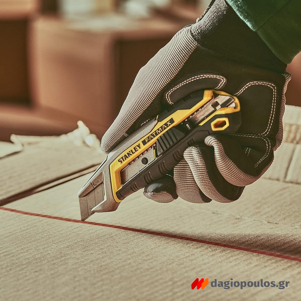Stanley FMHT10594-0 FatMax Μαχαίρι Κόφτης Μοκέτας (Φαλτσέτα) Με Ροδέλα & Λάμα 18mm
