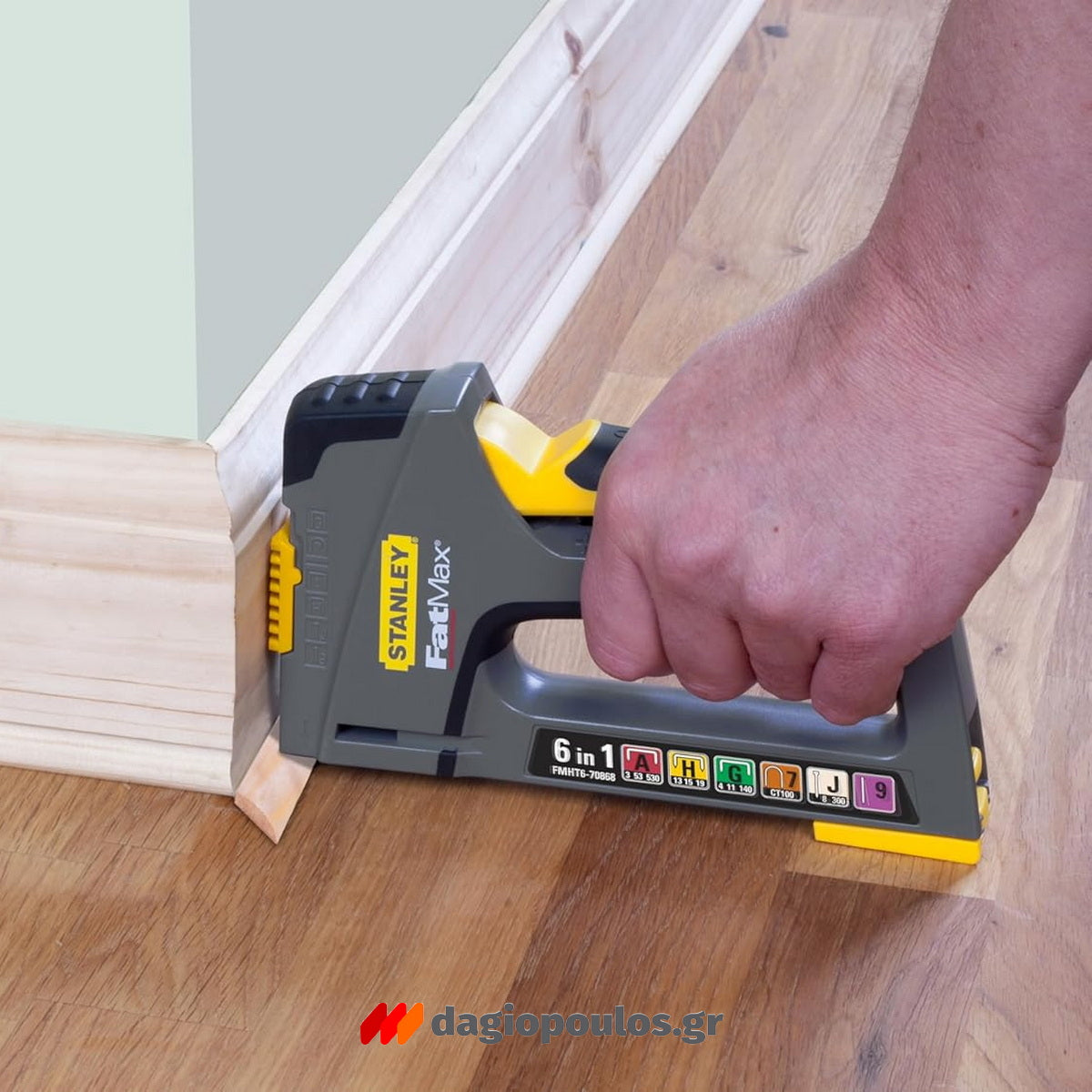 Stanley FMHT6-70868 Επαγγελματικό Συρραπτικό - Καρφωτικό Χειρός 6 σε 1 Για Δίχαλα & Βελονάκια 6-14mm