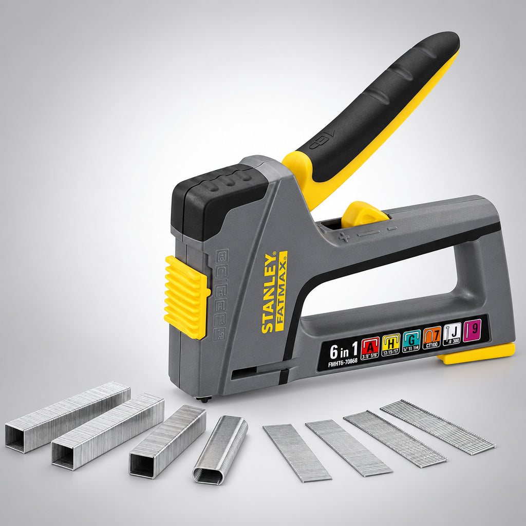Stanley FMHT6-70868 Επαγγελματικό Συρραπτικό - Καρφωτικό Χειρός 6 σε 1 Για Δίχαλα & Βελονάκια 6-14mm