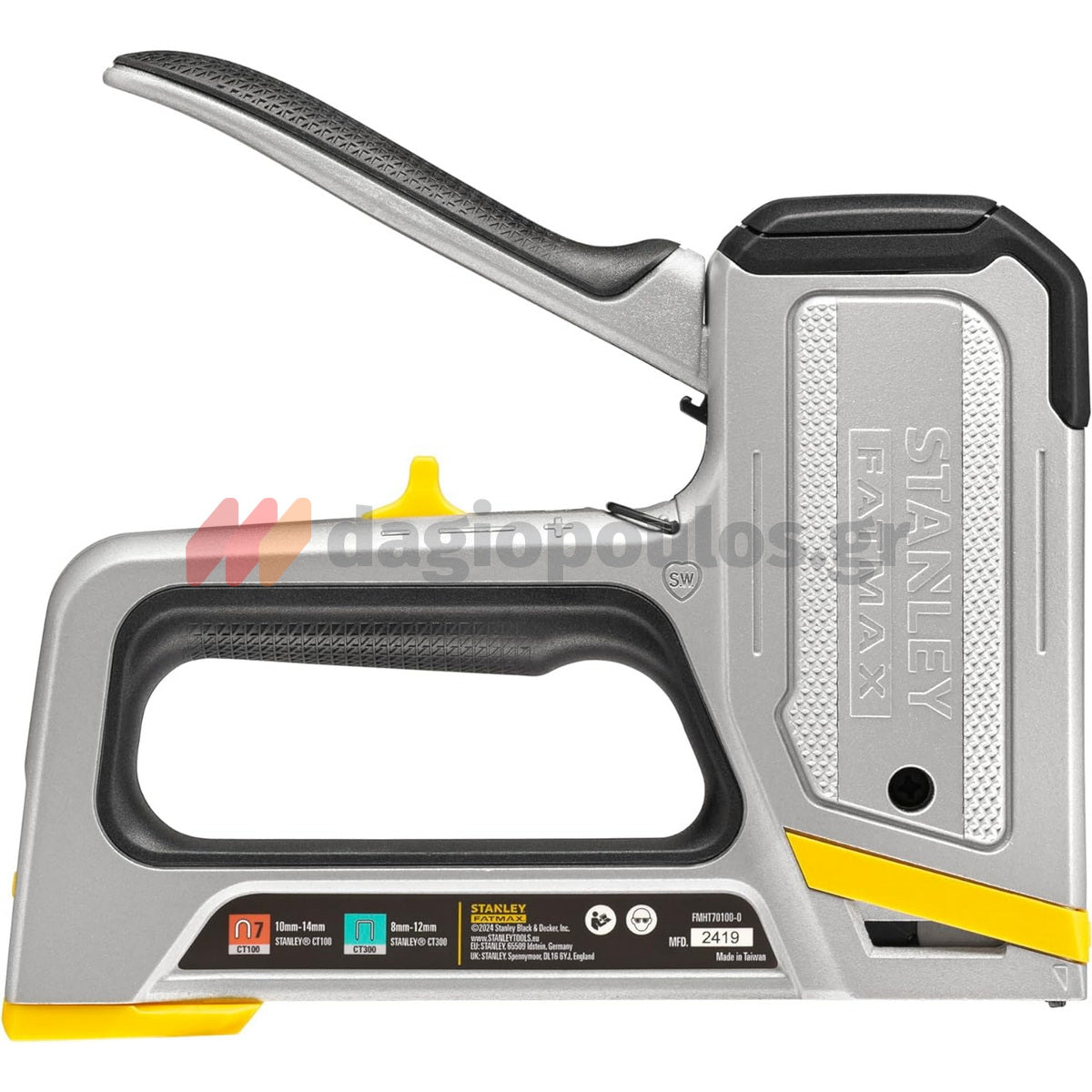 Stanley FMHT70100-0 Επαγγελματικό Συρραπτικό - Καρφωτικό Χειρός Ηλεκτρολόγων 8-14mm