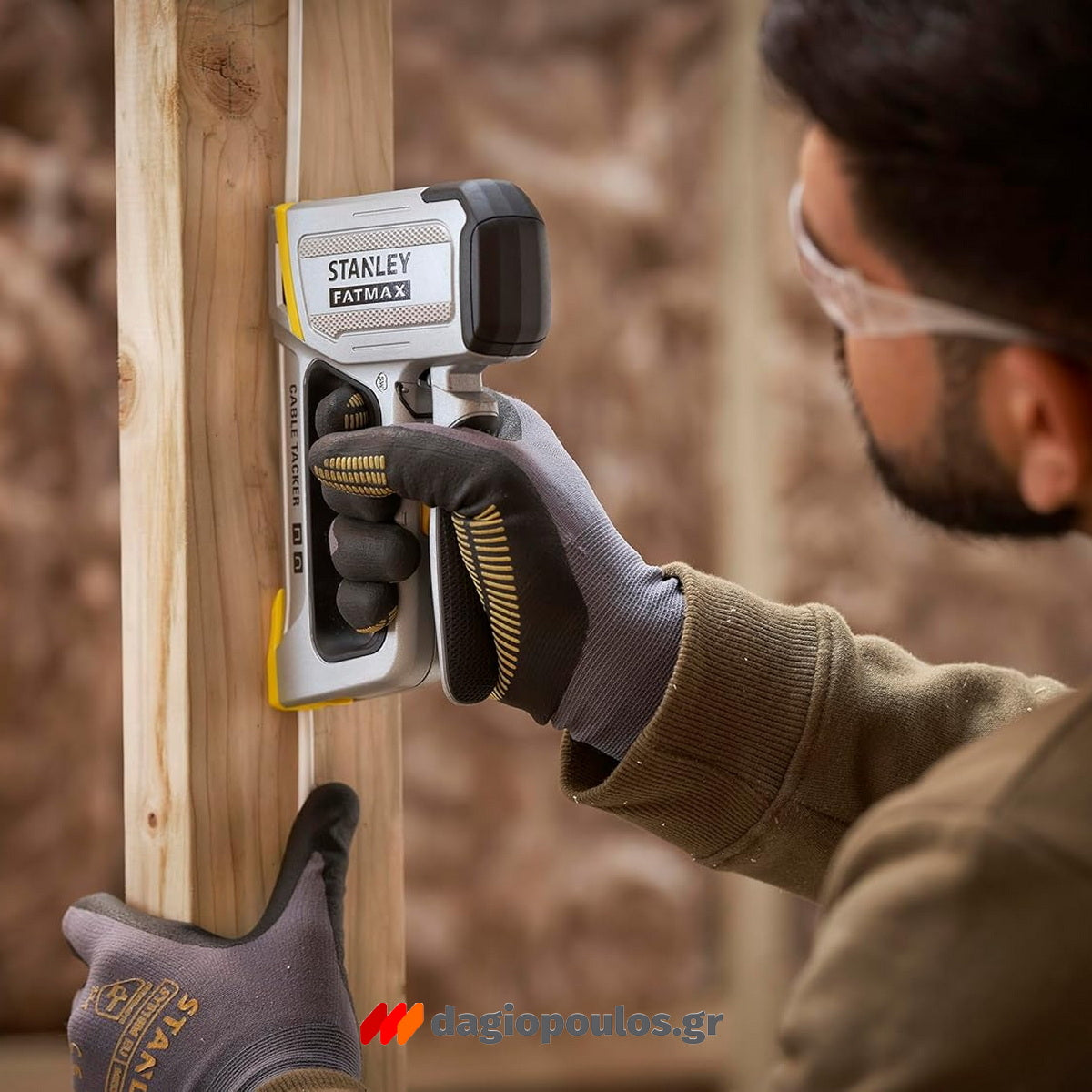 Stanley FMHT70100-0 Επαγγελματικό Συρραπτικό - Καρφωτικό Χειρός Ηλεκτρολόγων 8-14mm