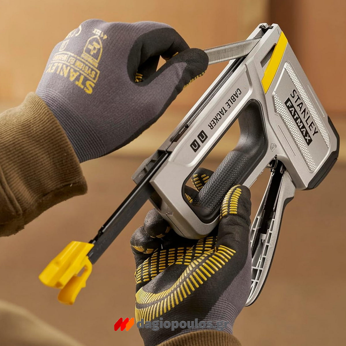 Stanley FMHT70100-0 Επαγγελματικό Συρραπτικό - Καρφωτικό Χειρός Ηλεκτρολόγων 8-14mm