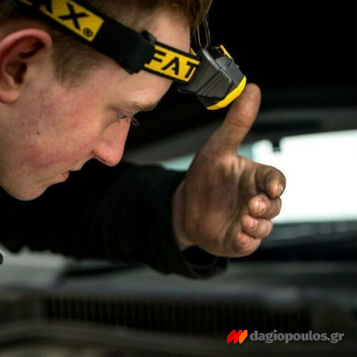 Stanley FMHT81509-0 Φακός Κεφαλής με Δύο Κλίμακες Φωτεινότητας 50-200 Lumens