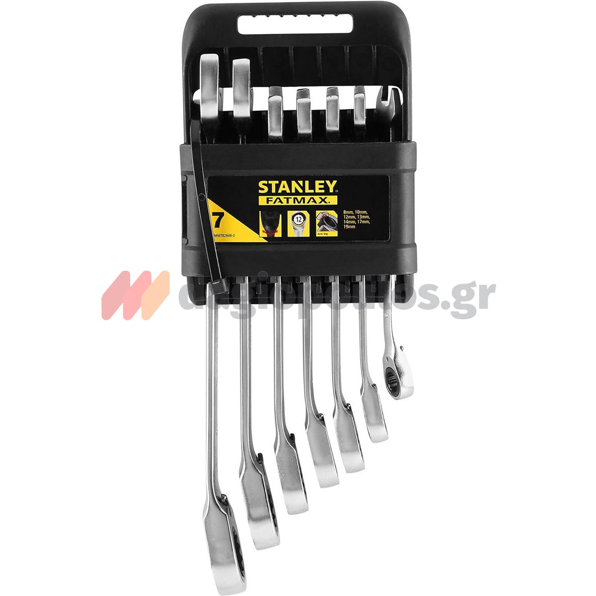 Stanley FMMT82848-0 Συλλογή Επαγγελματικά Κλειδιά Γερμανοπολύγωνα Καστάνιας Cr-V 8mm-19mm Σετ 7 Τεμ