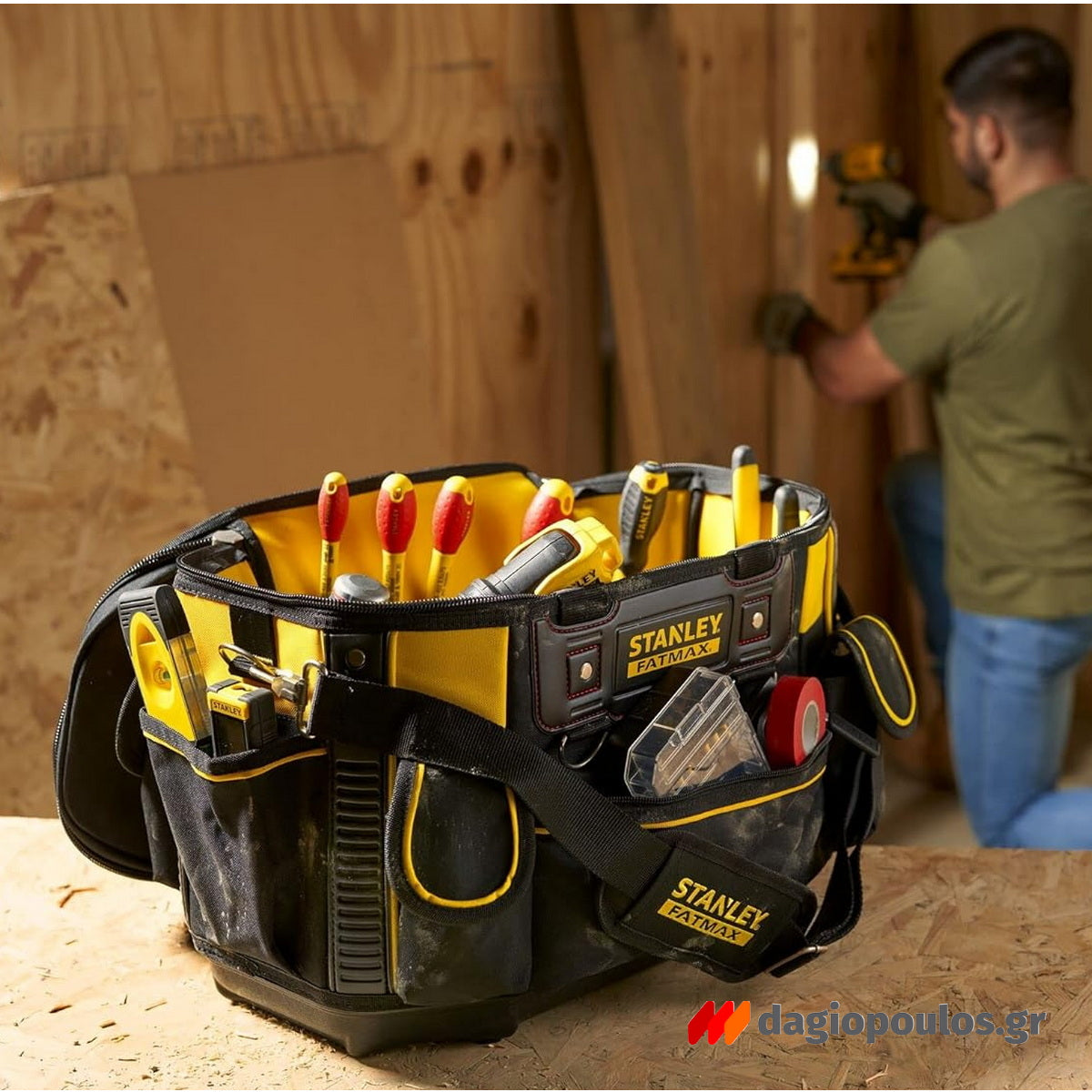 Stanley FMST1-70749 Fatmax Εργαλειοθήκη Κλειστού Τύπου Βαλίτσα Υφασμάτινη