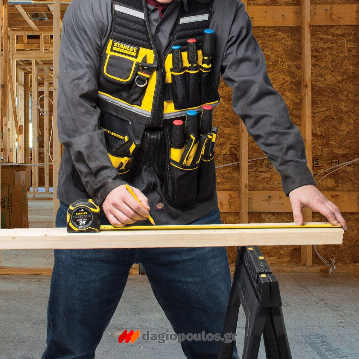Stanley FMST1-71181 Γιλέκο Εργαλειοθήκη Με Τσέπες