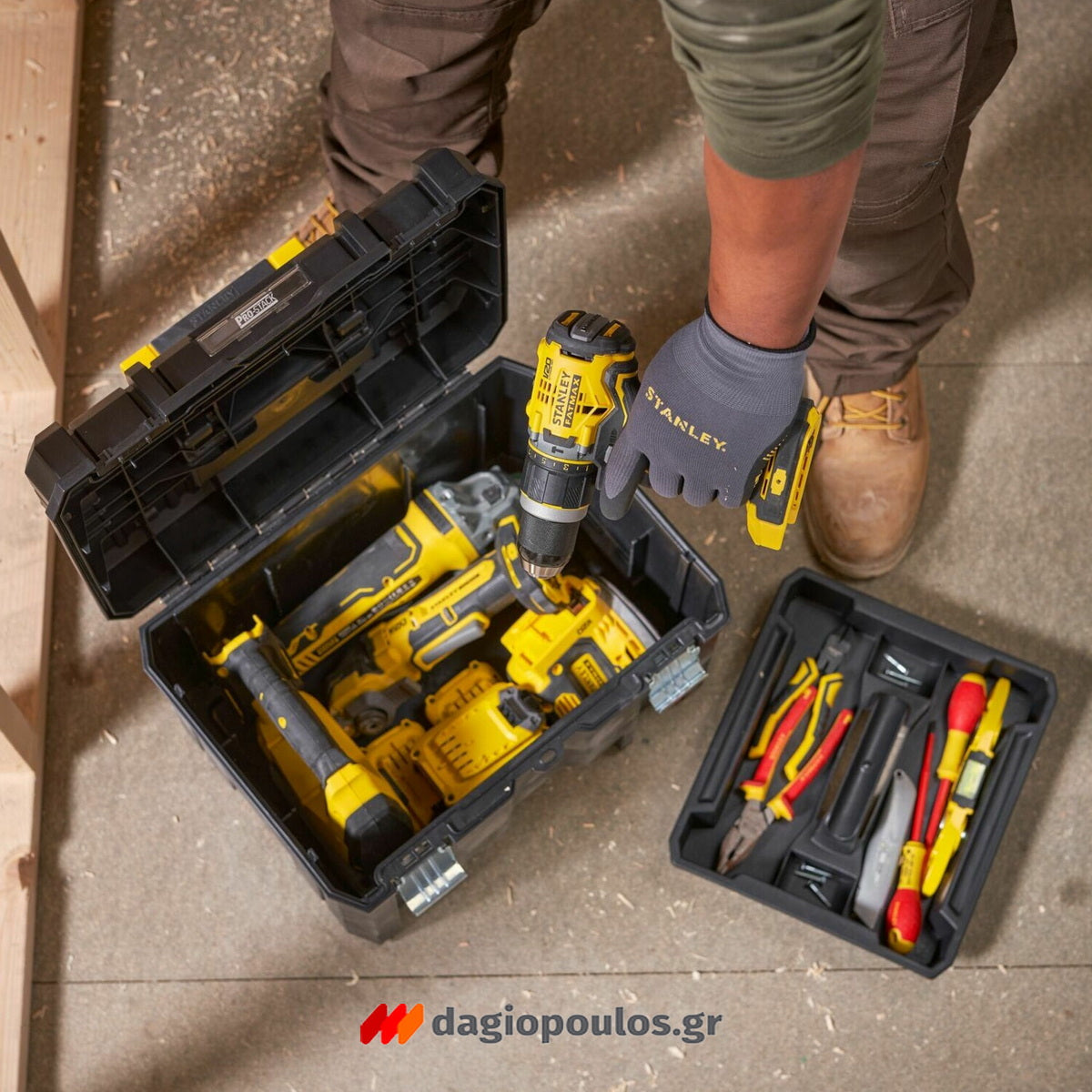 Stanley FMST1-71971 Fatmax Pro-Stack Εργαλειοθήκη Κουτί 23Ltr