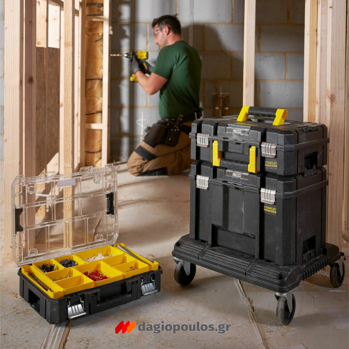 Stanley FMST1-71971 Fatmax Pro-Stack Εργαλειοθήκη Κουτί 23Ltr