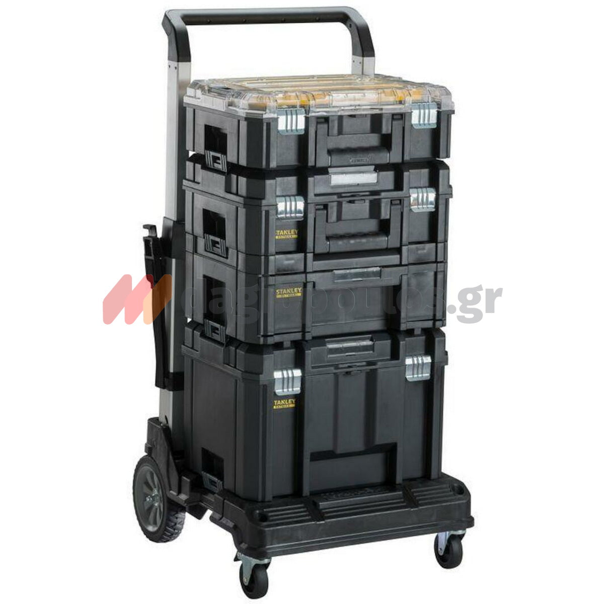 Stanley FMST1-72363 Fatmax T-Stak Καρότσι (Τρόλευ) Μεταφοράς Εργαλειοθηκών 100Kgr