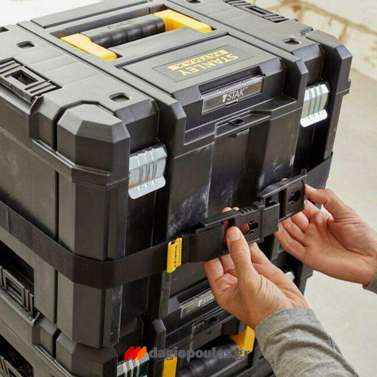 Stanley FMST1-72363 Fatmax T-Stak Καρότσι (Τρόλευ) Μεταφοράς Εργαλειοθηκών 100Kgr