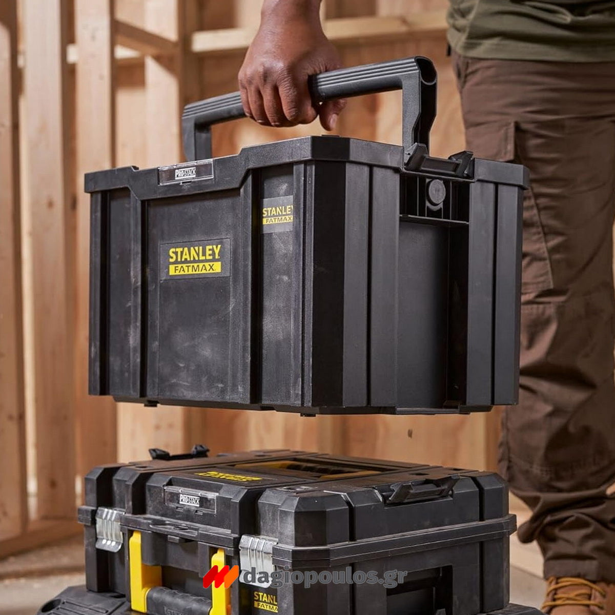 Stanley FMST1-75794 Fatmax Pro-Stack Επαγγελματική Εργαλειοθήκη Ανοικτή (Καλάθι)