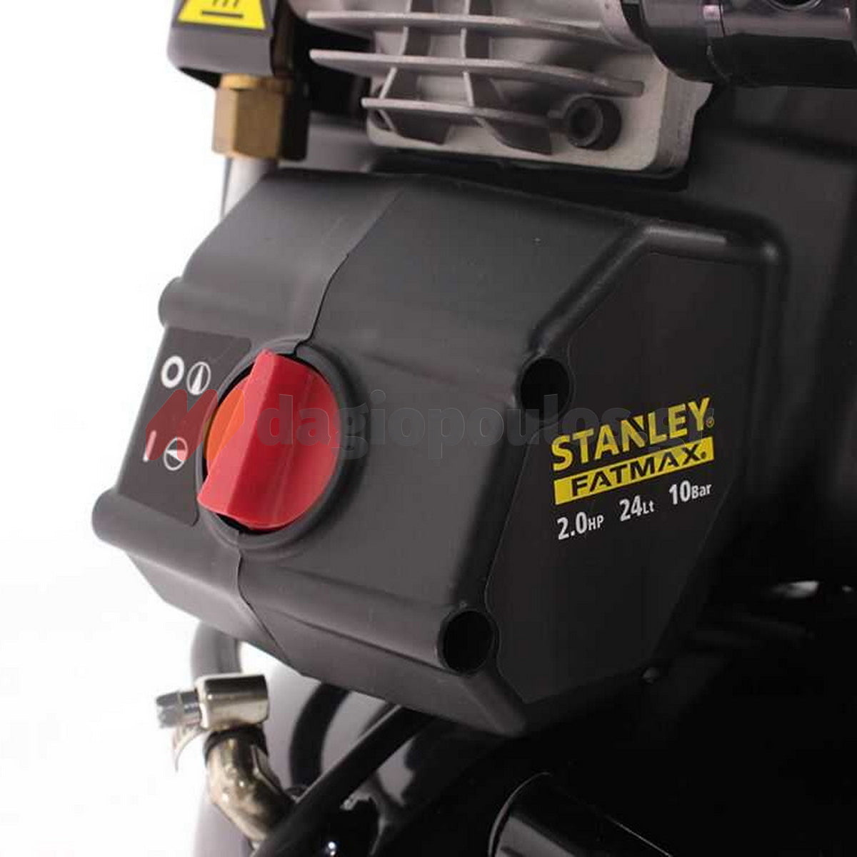 Stanley HY 227/10/24 Αεροσυμπιεστής Κομπρεσέρ Αέρα Μονομπλόκ 2.0Hp 24Lit