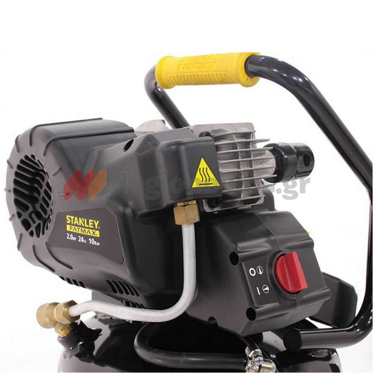 Stanley HY 227/10/24 Αεροσυμπιεστής Κομπρεσέρ Αέρα Μονομπλόκ 2.0Hp 24Lit