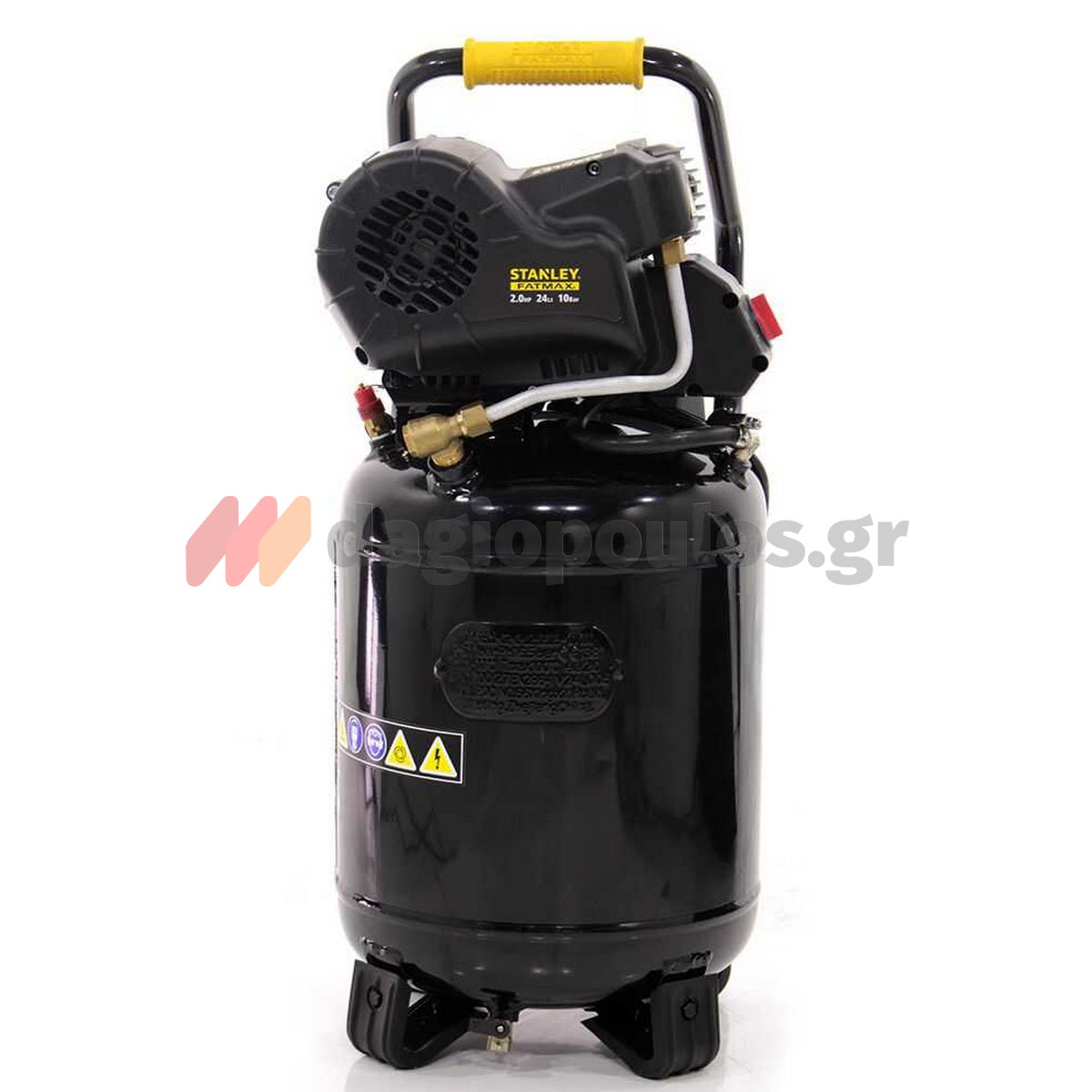 Stanley HY 227/10/24 Αεροσυμπιεστής Κομπρεσέρ Αέρα Μονομπλόκ 2.0Hp 24Lit