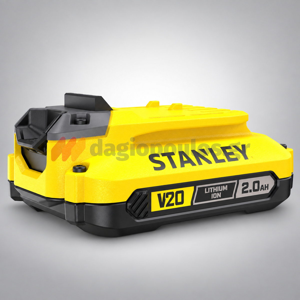 Stanley SFMCB12D2 Fatmax V20 Συλλογή Φορτιστής Με 2 Μπαταρίες 18V Li-Ion 2.0Ah