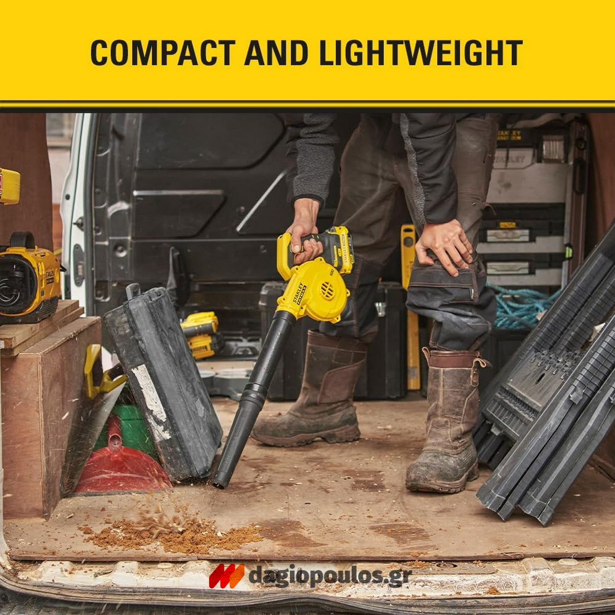 Stanley SFMCBL01B-XJ V20 Fatmax Φυσητήρας Μπαταρίας 18V Li-Ion SOLO