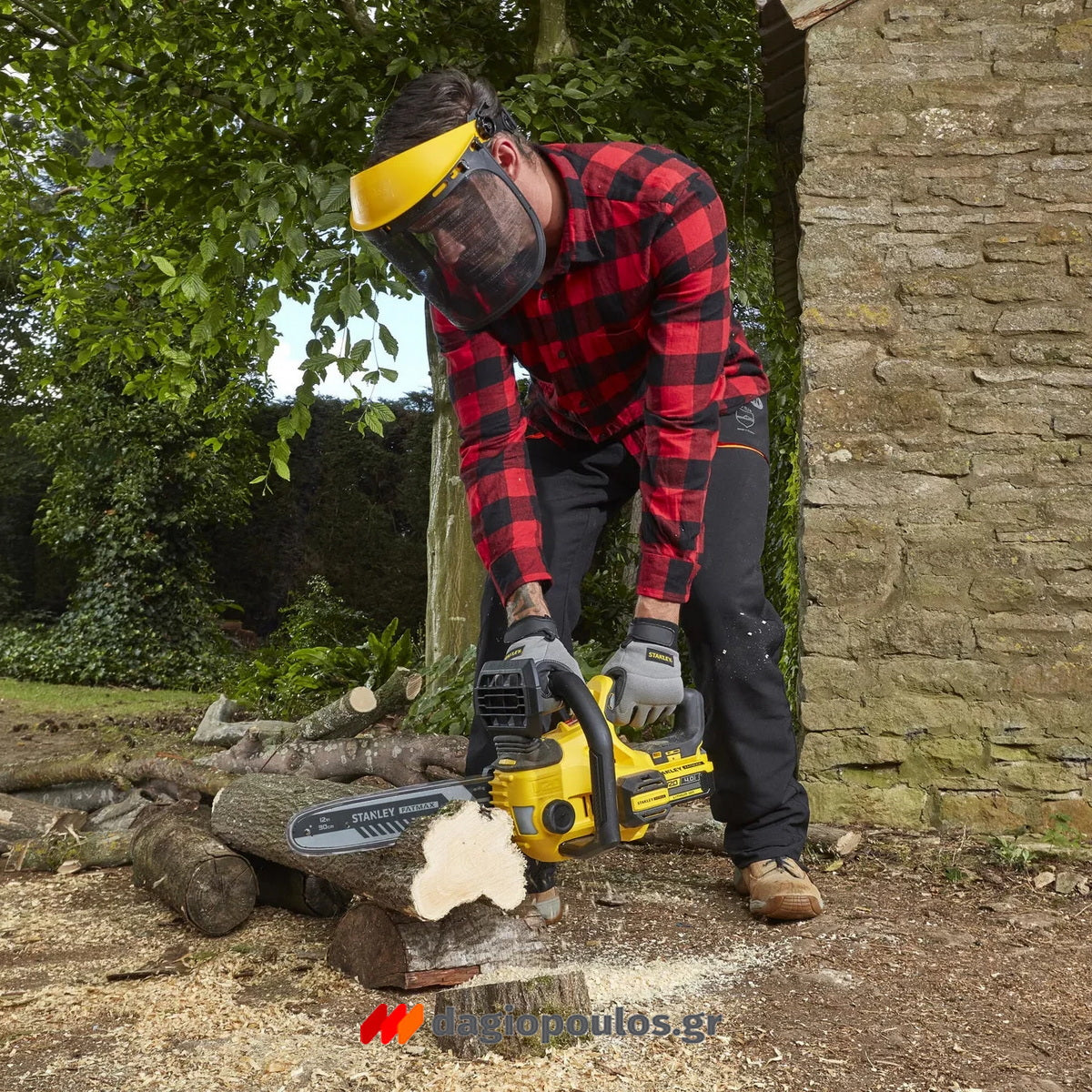 Stanley SFMCCS630M1 V20 Fatmax Αλυσοπρίονο Μπαταρίας 18V 12" 30cm Με Μπαταρία 4.0Ah