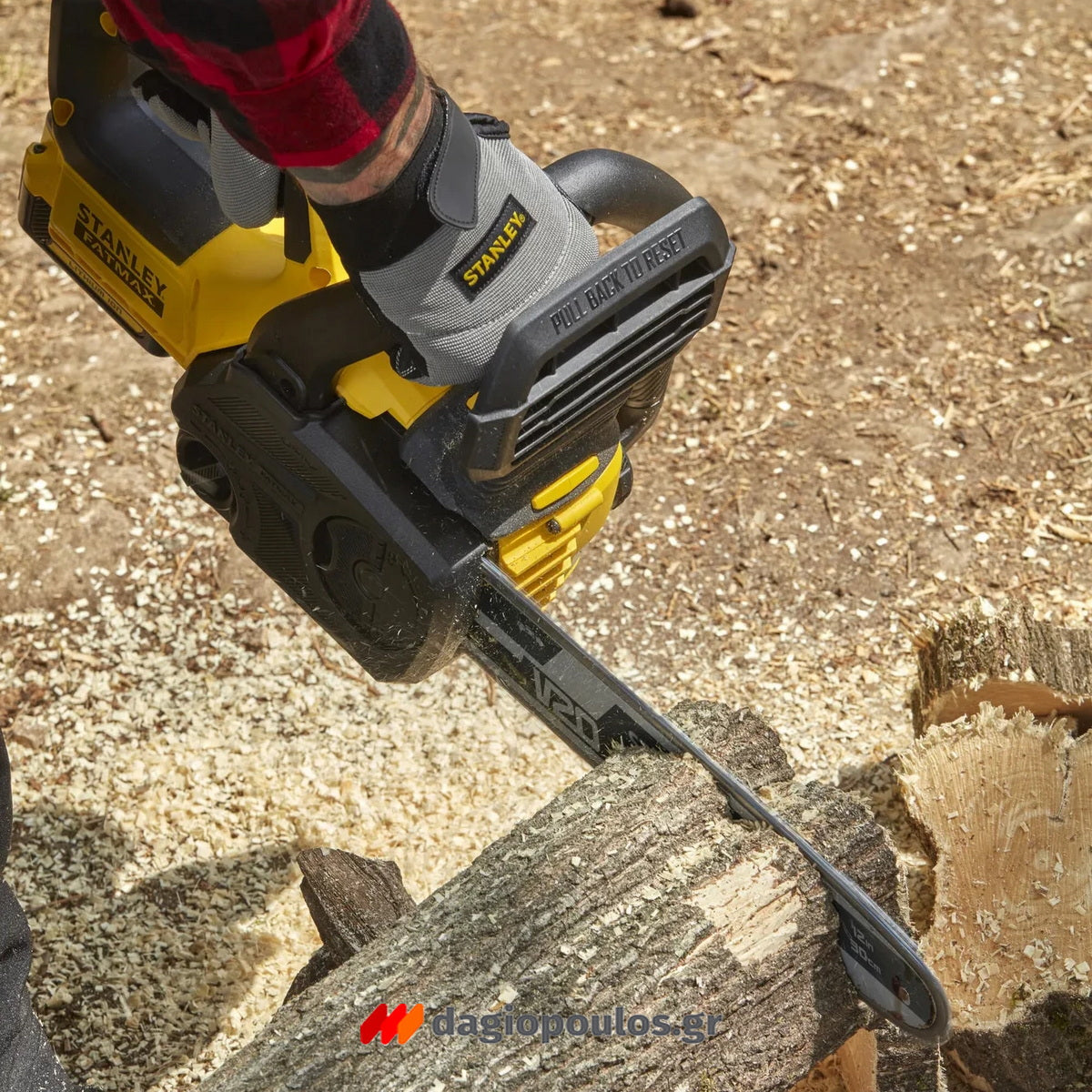 Stanley SFMCCS630M1 V20 Fatmax Αλυσοπρίονο Μπαταρίας 18V 12" 30cm Με Μπαταρία 4.0Ah