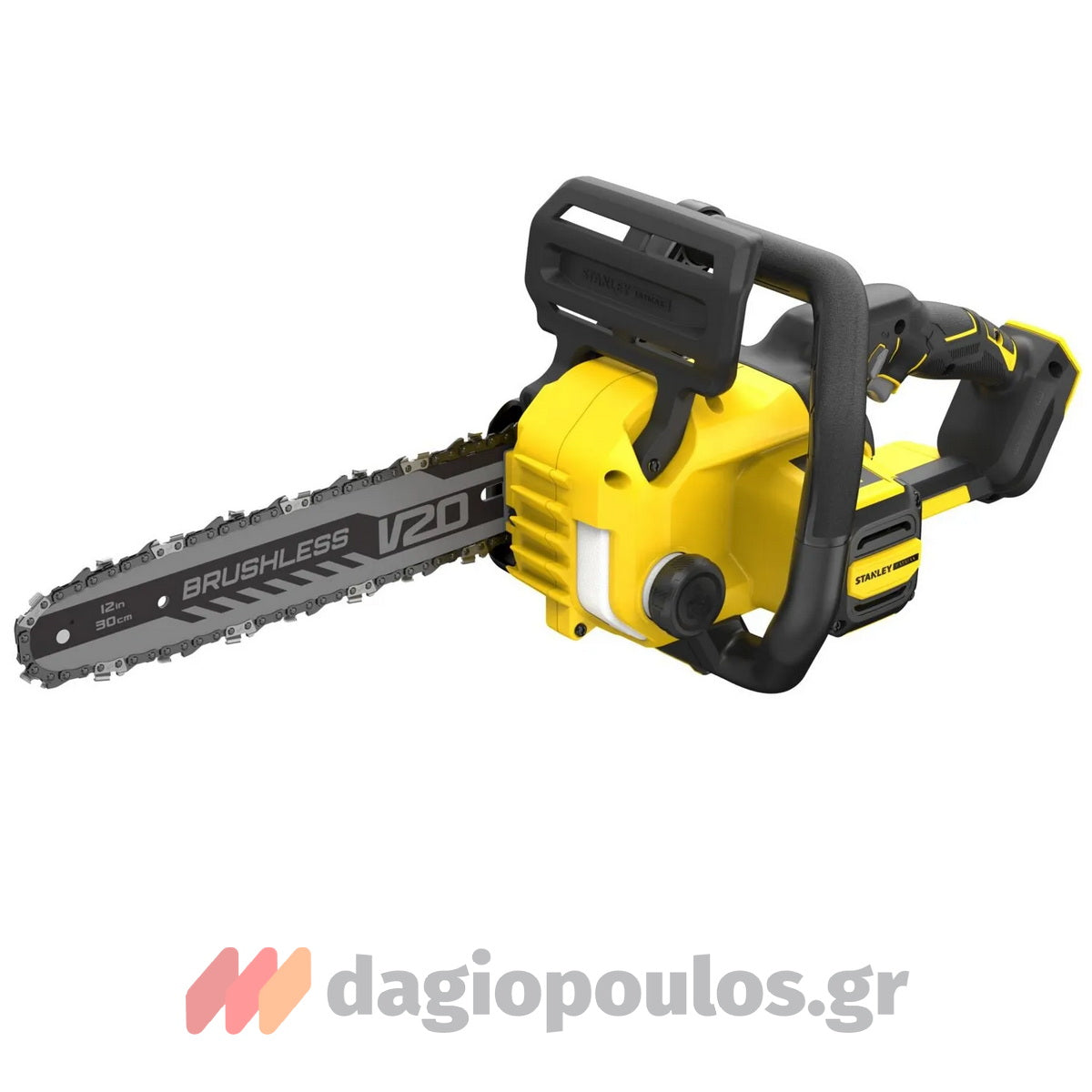 Stanley SFMCCS730M1 20V Fatmax Brushless Αλυσοπρίονο Μπαταρίας 18V 12" 30cm Με Μπαταρία 4.0Ah