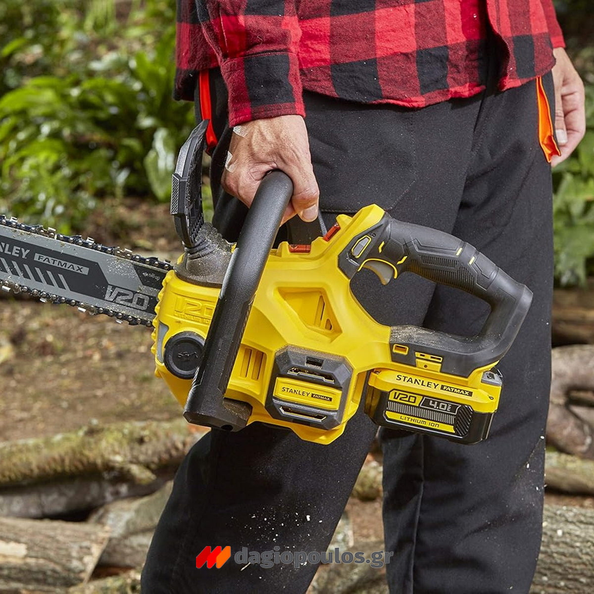 Stanley SFMCCS730M1 20V Fatmax Brushless Αλυσοπρίονο Μπαταρίας 18V 12" 30cm Με Μπαταρία 4.0Ah