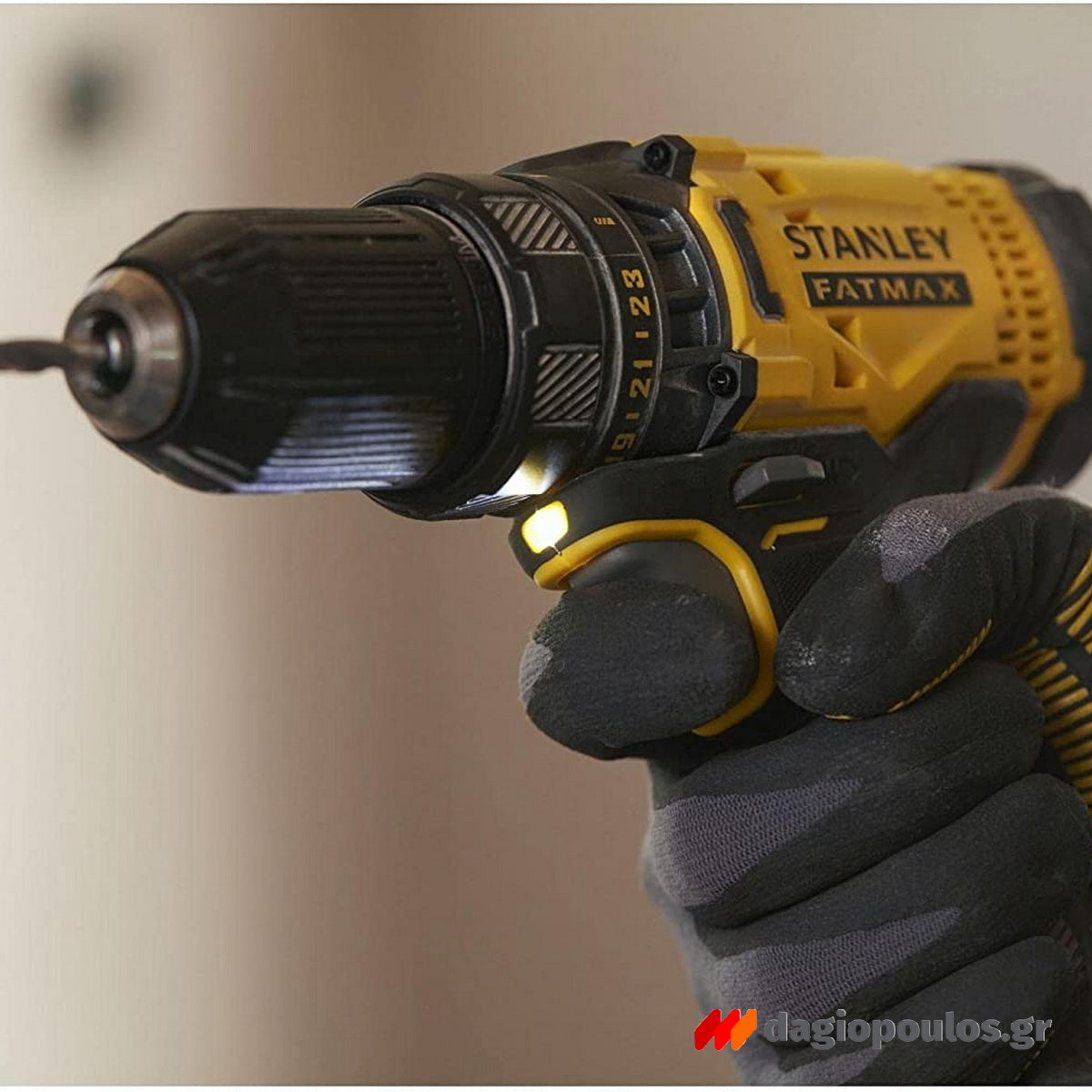 Stanley SFMCK471D2S-QW 20V Fatmax Δραπανοκατσάβιδο & Γωνιακός Τροχός & 2 Μπαταρίες 2.0Ah