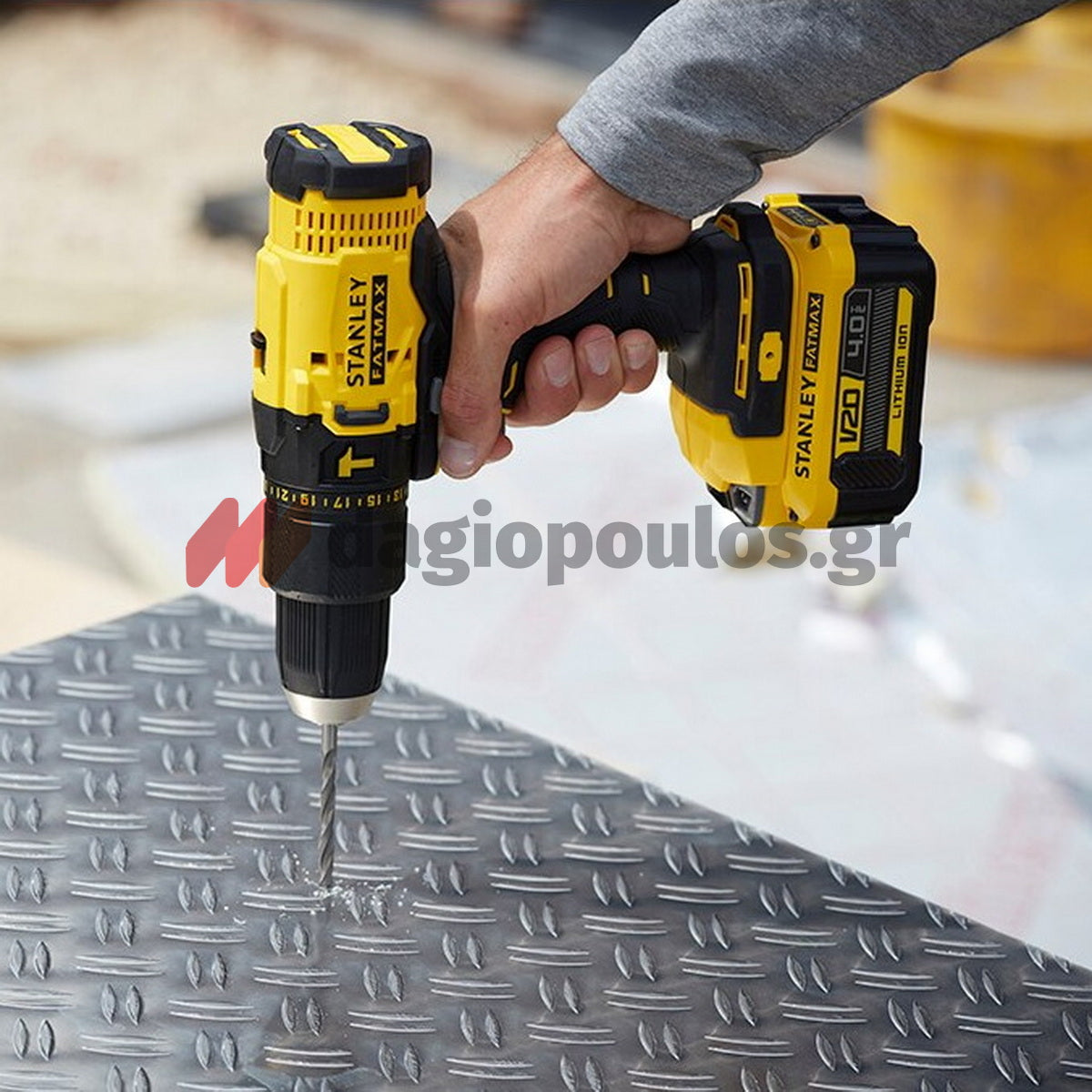 Stanley SFMCK465D2S Fatmax®V20 Συλλογή Δραπανοκατσάβιδο Κρουστικό & Κατσαβίδι Παλμικό 18V Li-Ion Με 2 Μπαταρίες 2.0Ah & Βαλίτσα