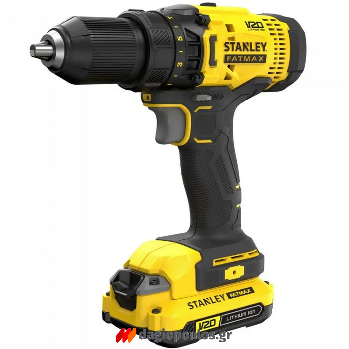 Stanley SFMCK461M2T-QW V20 Συλλογή Brushless Κρουστικό Δραπανοκατσάβιδο & Παλμικό Κατσαβίδι 18V Li-Ion Με 2 Μπαταρίες 4.0ΑAh & Βαλίτσα T-Stak