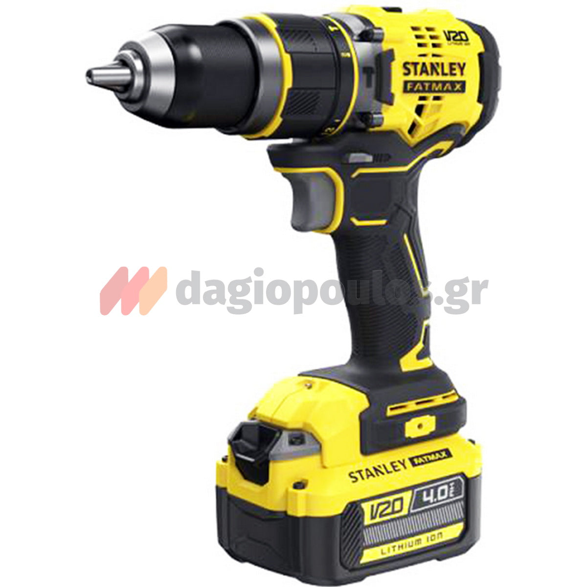 Stanley SFMCD721M2K-QW V20 Brushless Κρουστικό Δραπανοκατσάβιδο 18V Με 2 Μπαταρίες 4.0Ah
