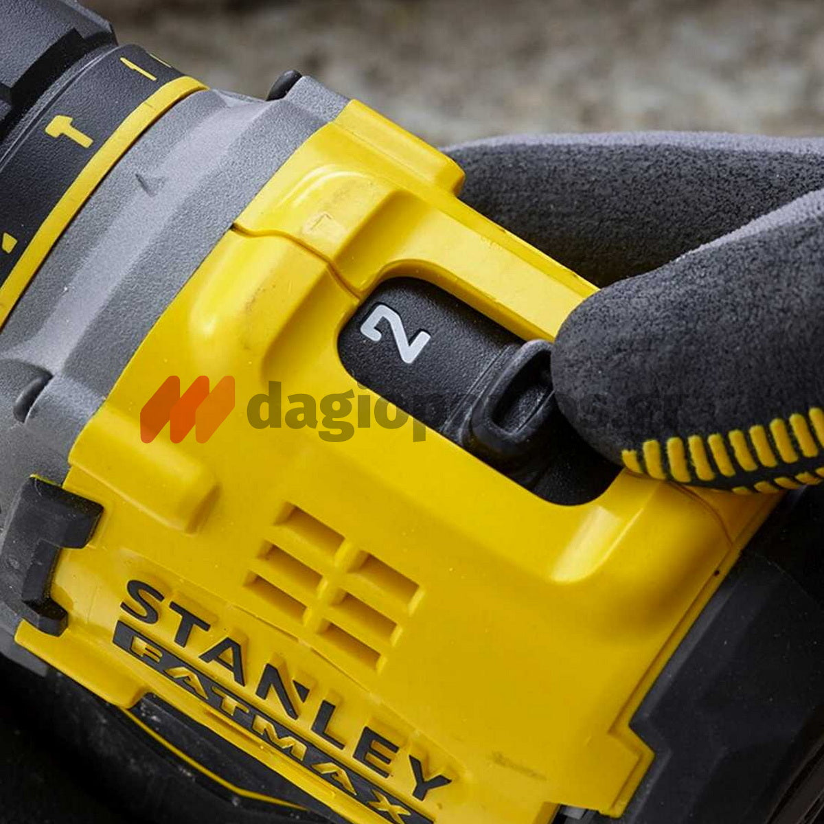 Stanley SFMCD721B-XJ 20V Fatmax Brushless Κρουστικό Δραπανοκατσάβιδο Μπαταρίας 18V Li-Ion SOLO
