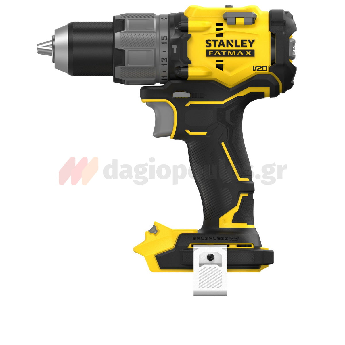 Stanley SFMCD726B-XJ 20V Fatmax Brushless Κρουστικό Δραπανοκατσάβιδο Μπαταρίας 18V Li-Ion SOLO