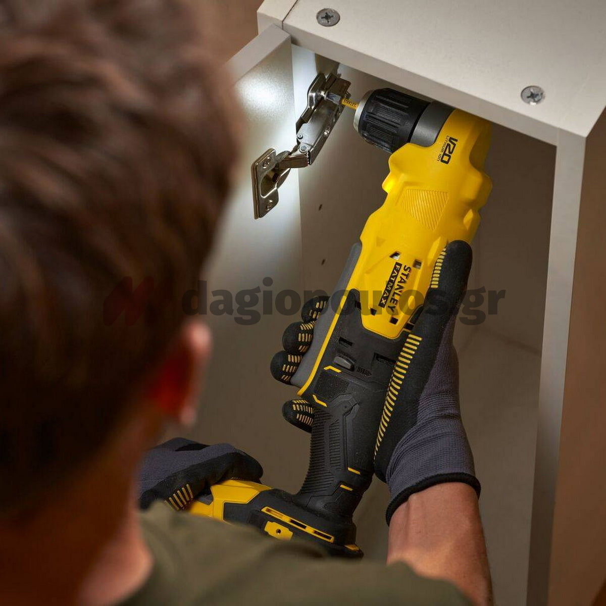 Stanley SFMCD750B-XJ 20V Fatmax Δράπανο Γωνιακό Μπαταρίας 18V Li-Ion SOLO