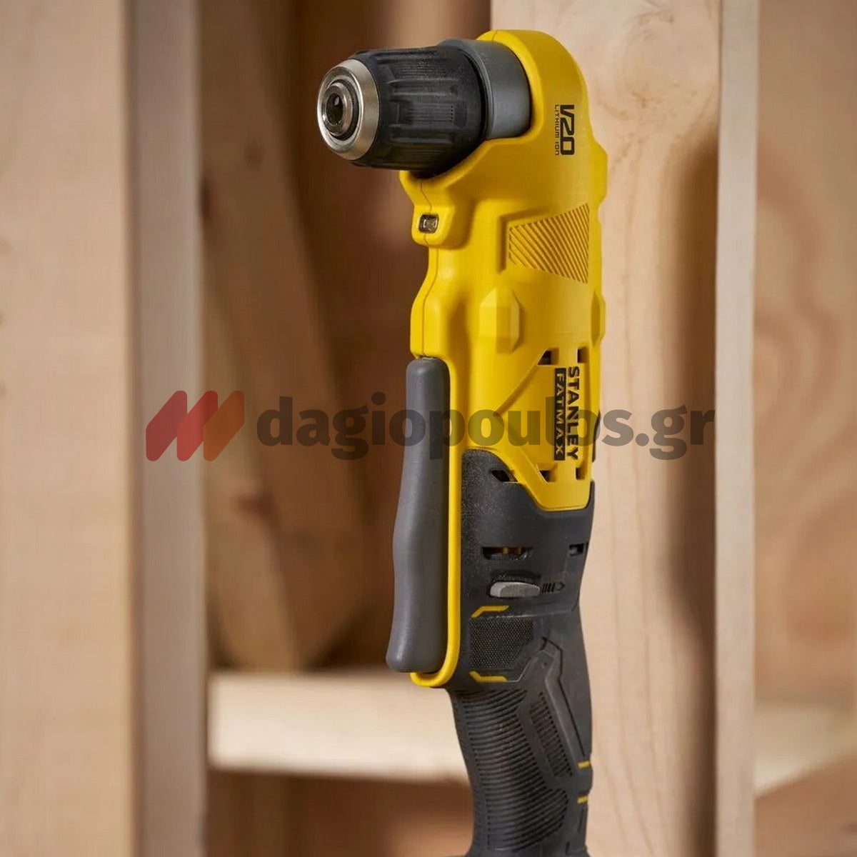 Stanley SFMCD750B-XJ 20V Fatmax Δράπανο Γωνιακό Μπαταρίας 18V Li-Ion SOLO