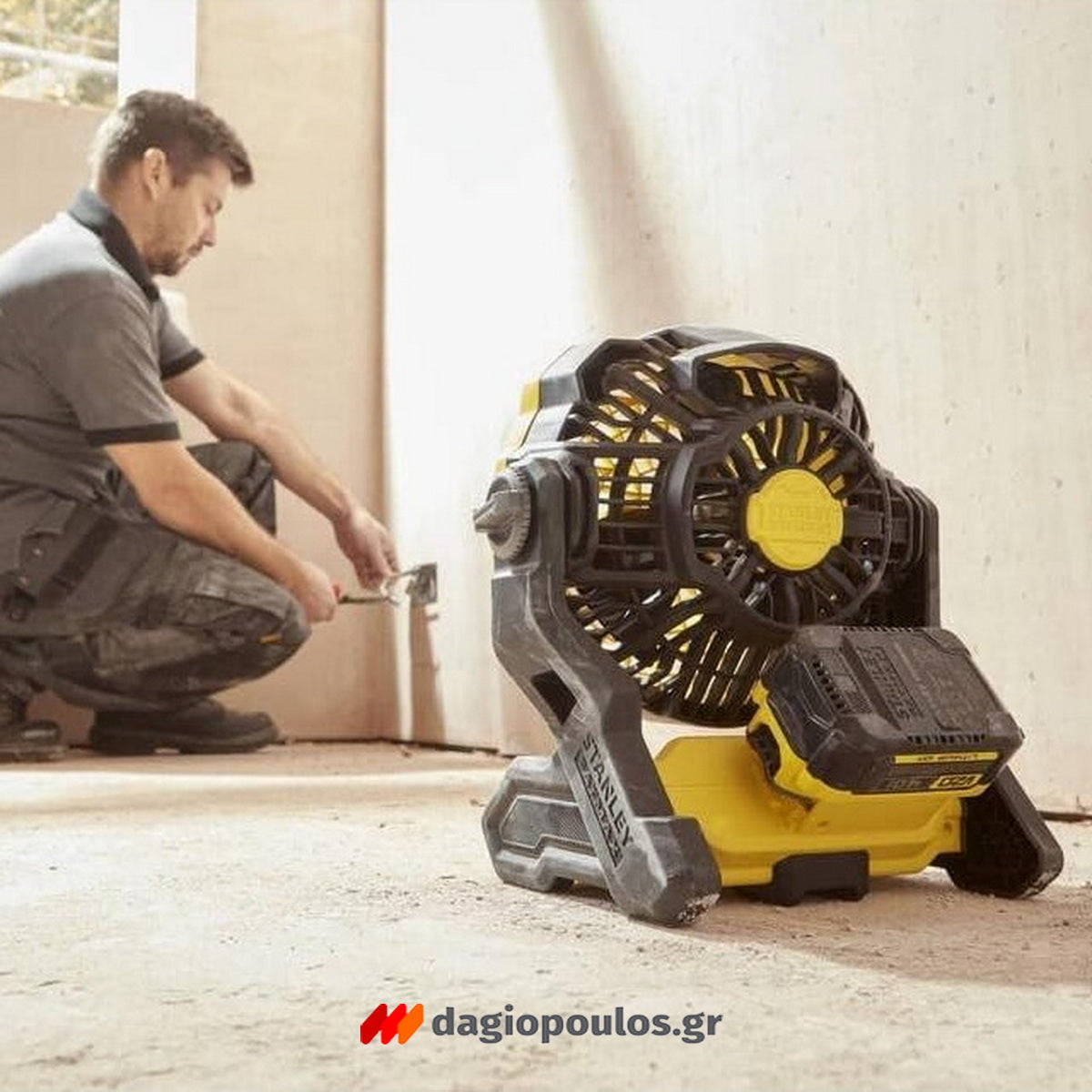 Stanley SFMCE001B-XJ 20V Ανεμιστήρας Μπαταρίας 18V Li-Ion SOLO